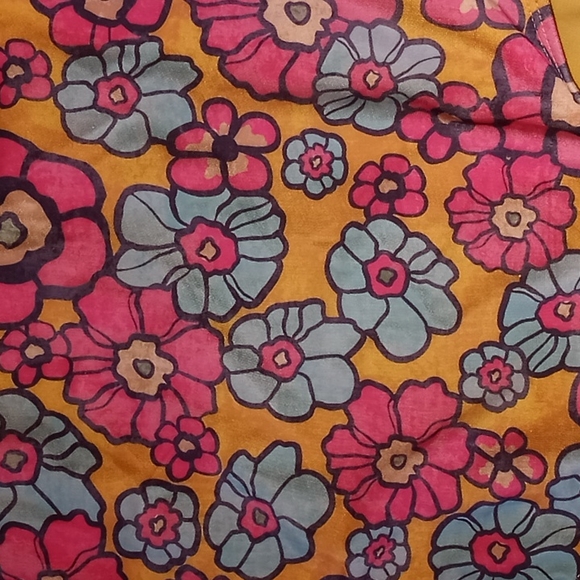 Floral One Piece Bathing Swim Suit Size 10/12 - Picture 2 of 6